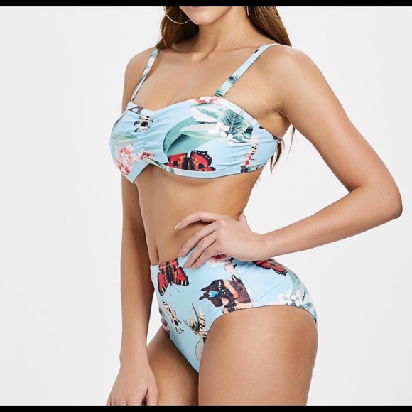 Other - Floral and Insect High Waist Bikini
NWT S